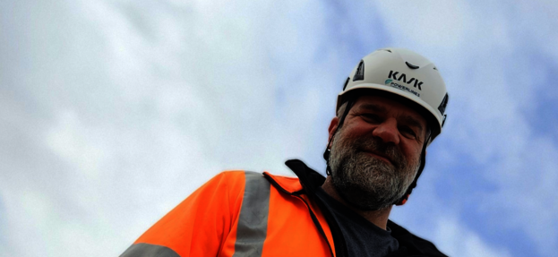 René heute als Teammitglied von Powerlines